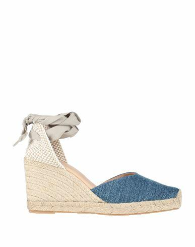 Mychalom Woman Espadrilles Blue Textile fibers Cover