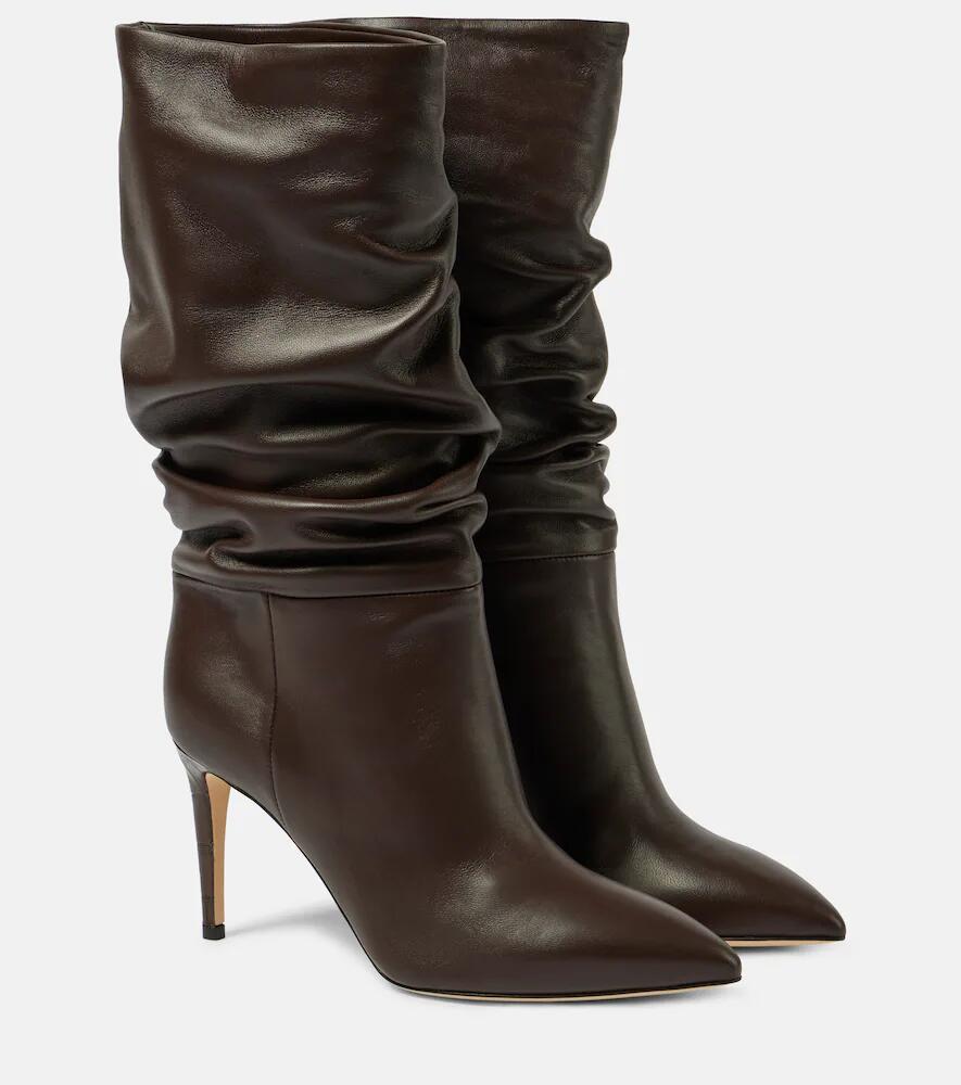 Paris Texas Slouchy leather ankle boots Cover