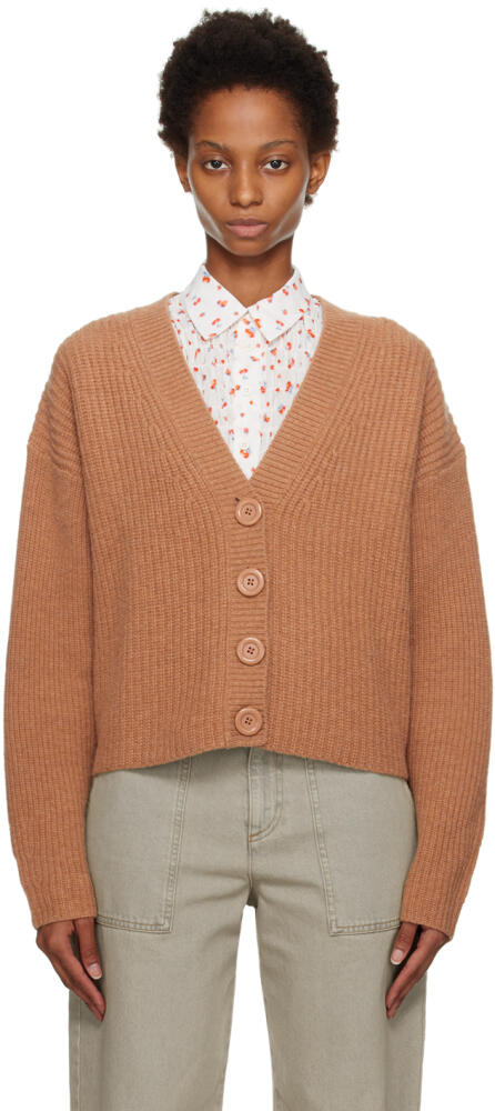 See by Chloé Brown Chunky Cardigan Cover