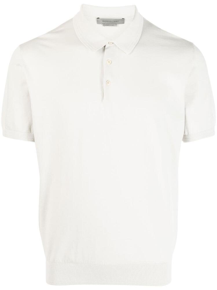 Corneliani cotton polo shirt - Neutrals Cover