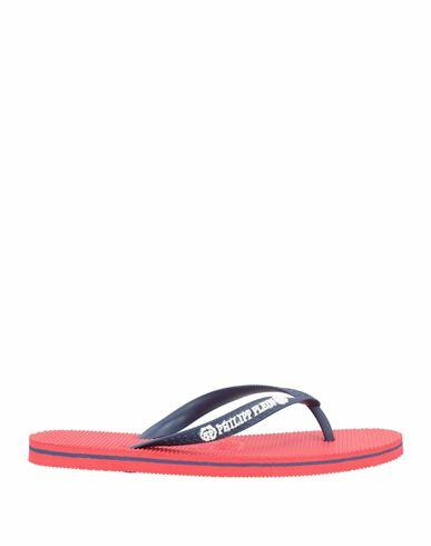 Philipp Plein Woman Thong sandal Black Rubber Cover