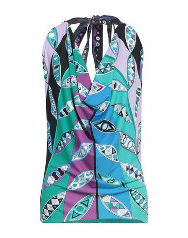 Pucci Woman Top Green Viscose Cover