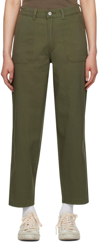 Levi's Khaki Baggy Trousers Cover