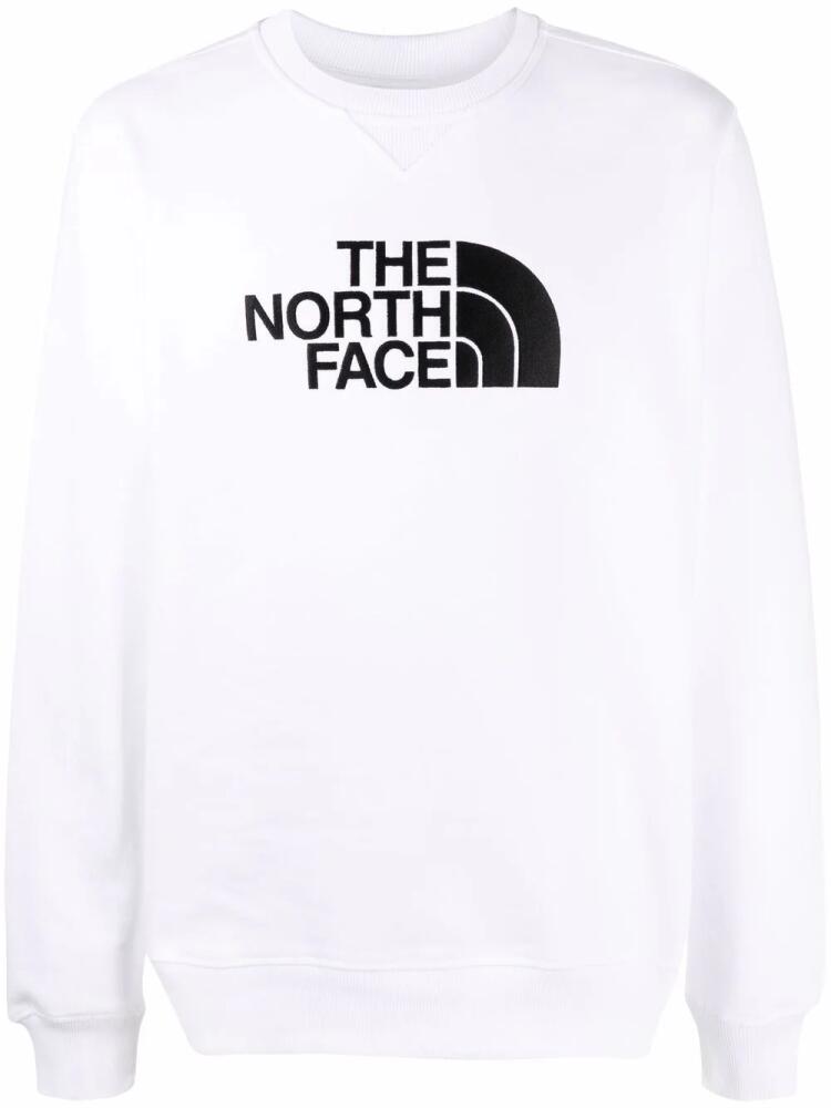 The North Face logo-print sweatshirt - White Cover