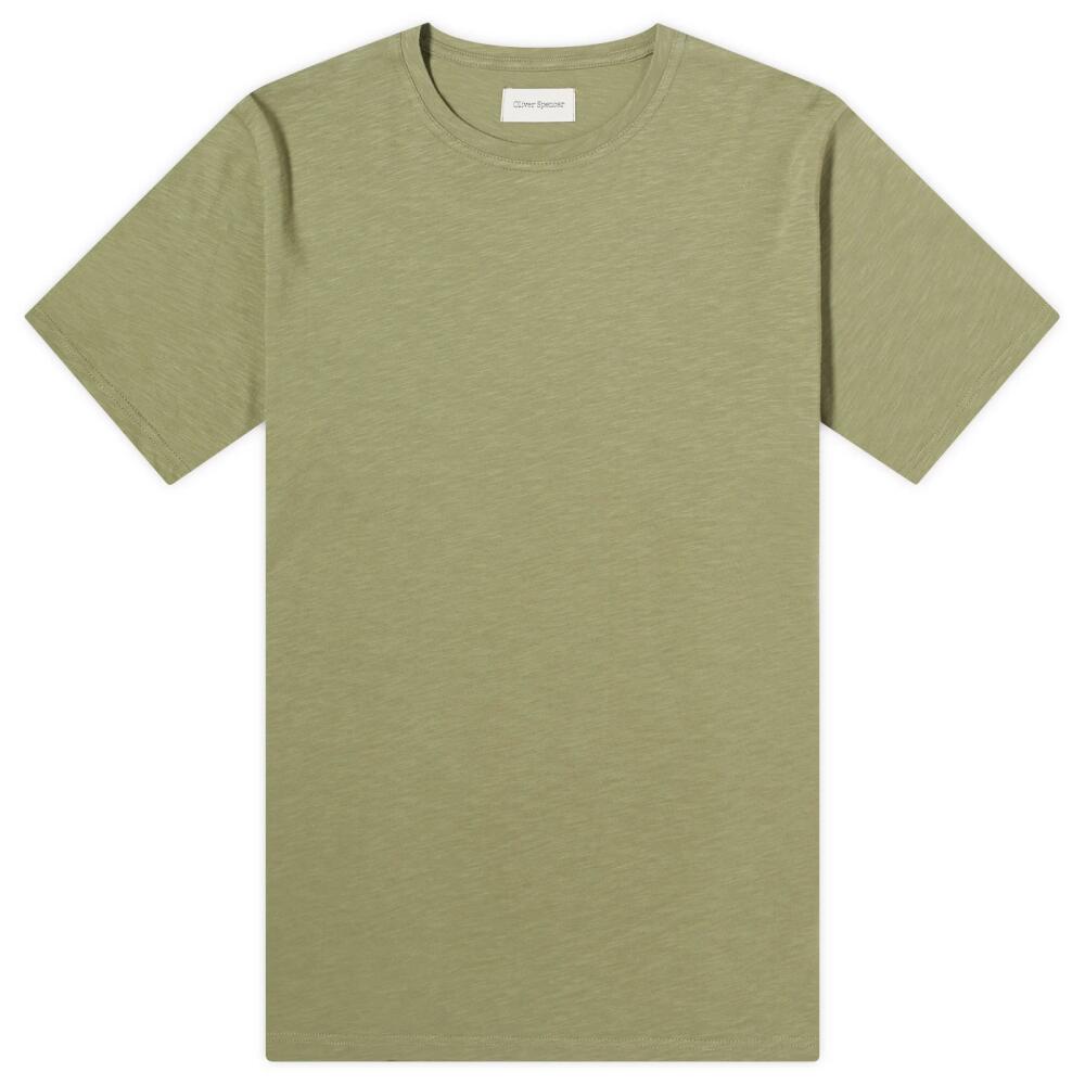 Oliver Spencer Men's Conduit T-Shirt in Green Cover