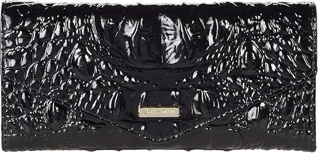 Brahmin Melbourne Veronica Wallet (Black) Handbags Cover