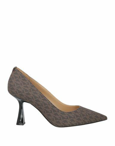 Michael Michael Kors Woman Pumps Dark brown Textile fibers Cover