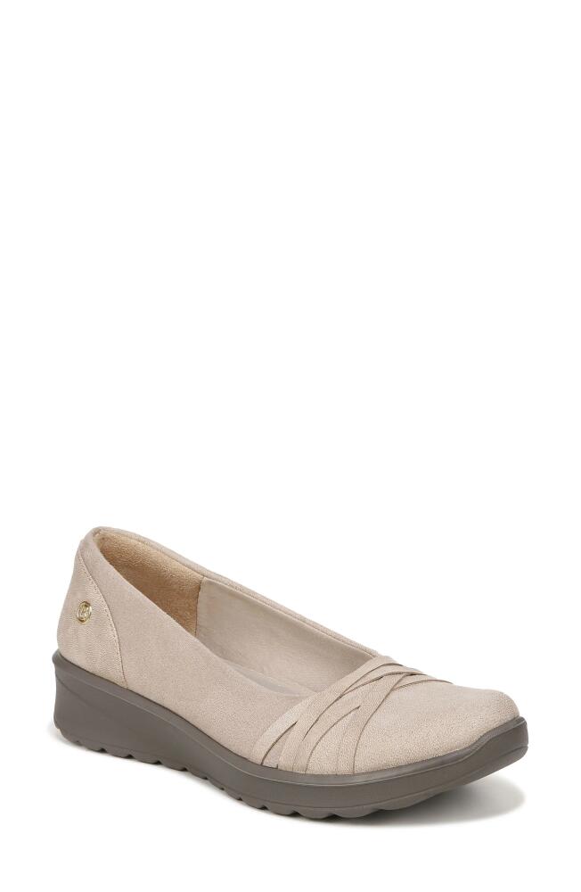 BZees Goody Slip-On Shoe - Wide Width Available in Beige Cover