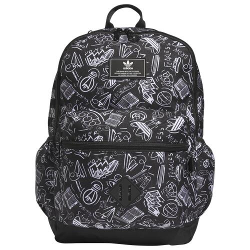 adidas Originals National 3.0 All Out Print Backpack White/Black Cover