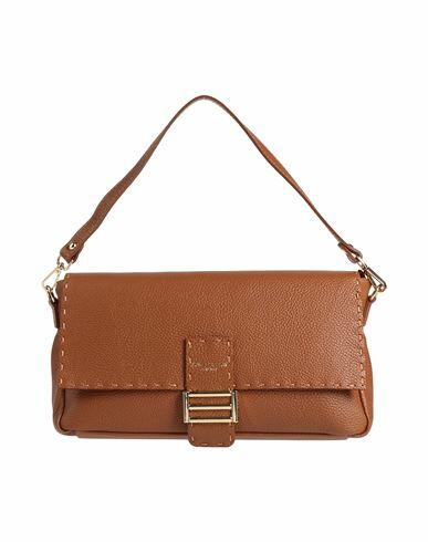 My-best Bags Woman Handbag Brown Leather Cover