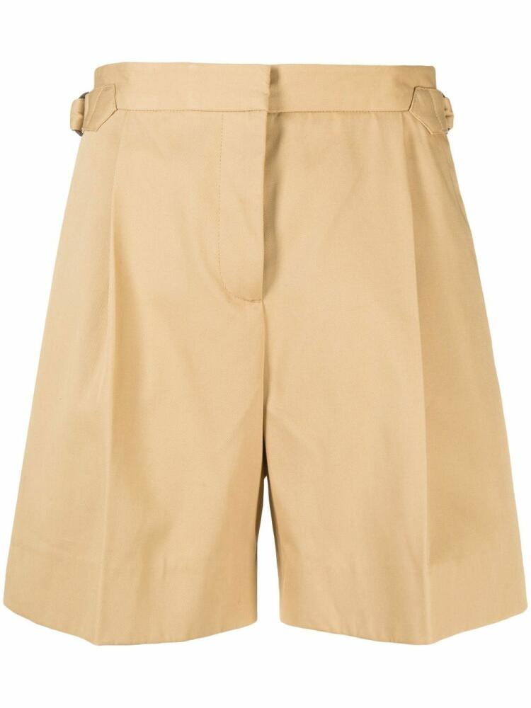 See by Chloé high-waist tailored shorts - Brown Cover