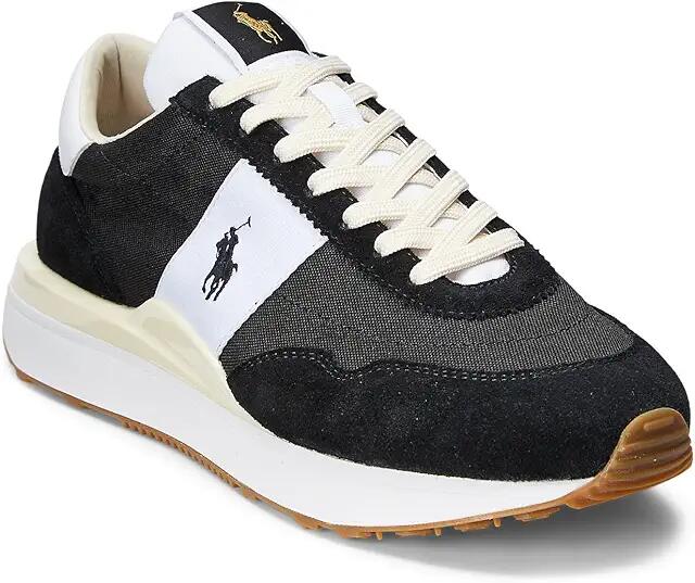 Polo Ralph Lauren Train 89 Sneaker (Black/White) Men's Shoes Cover