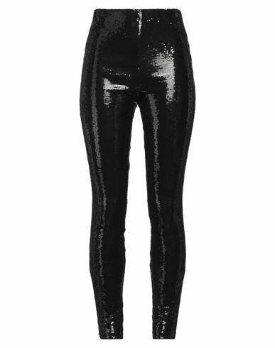 Giorgio Armani Woman Leggings Black Viscose, Elastane, Polyester Cover