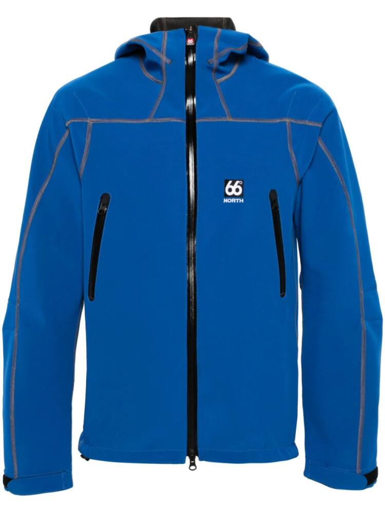 66 North Vatnajökull hooded performance jacket - Blue Cover