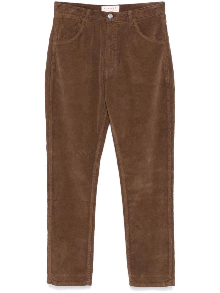 FURSAC corduroy trousers - Brown Cover