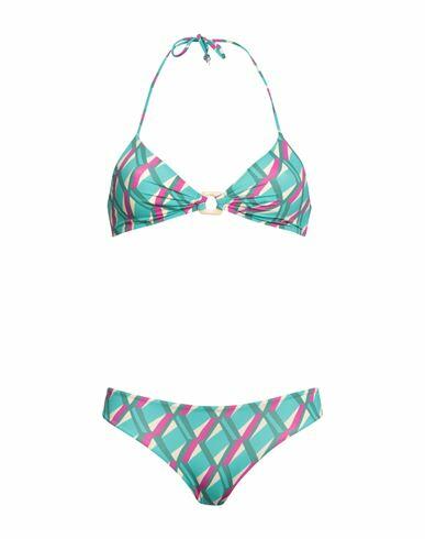 Siyu Woman Bikini Turquoise Polyamide, Elastane Cover