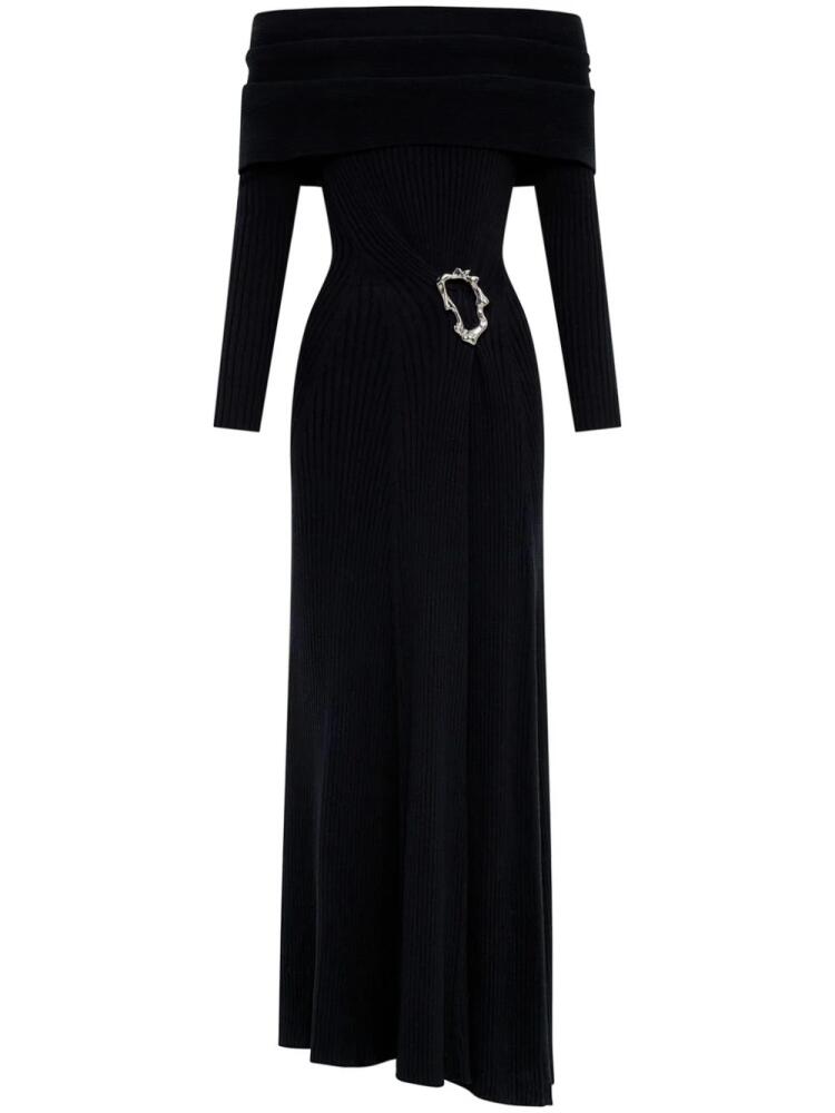 Anna Quan Phoebe midi dress - Black Cover