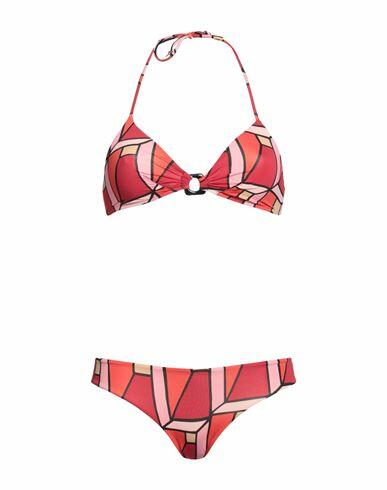 Siyu Woman Bikini Red Polyamide, Elastane Cover