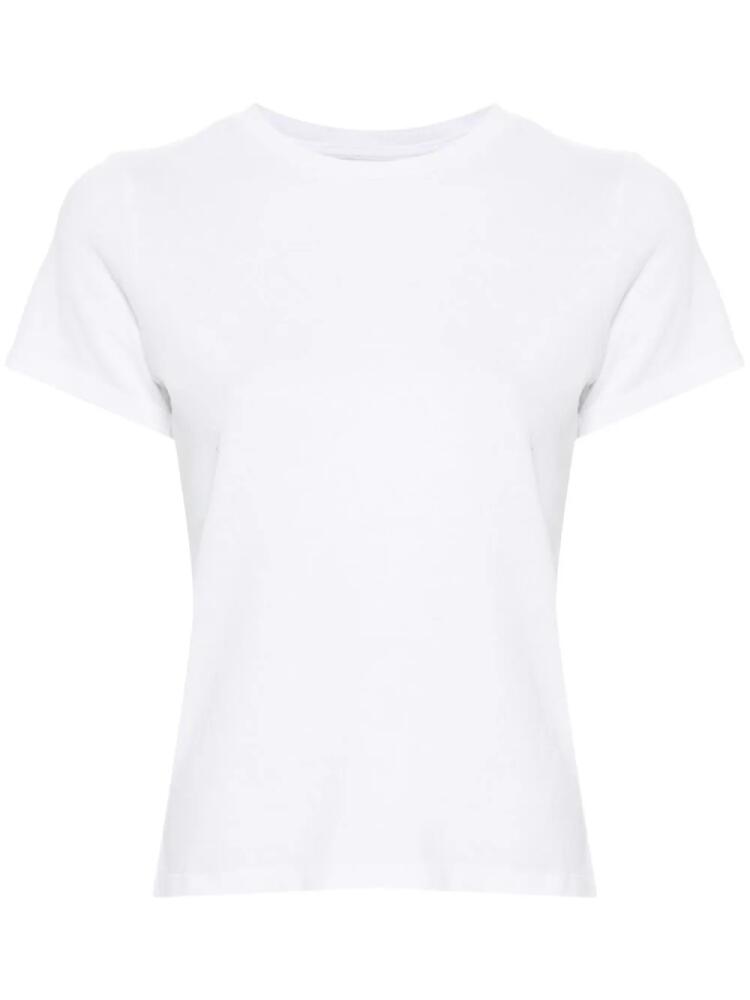 KHAITE crew-neck cotton T-shirt - White Cover