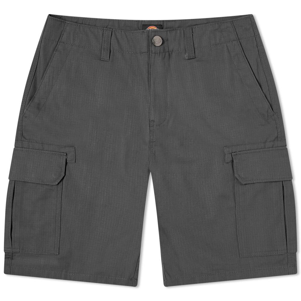 Dickies Men's Millerville Cargo Shorts in Charcoal Grey Cover