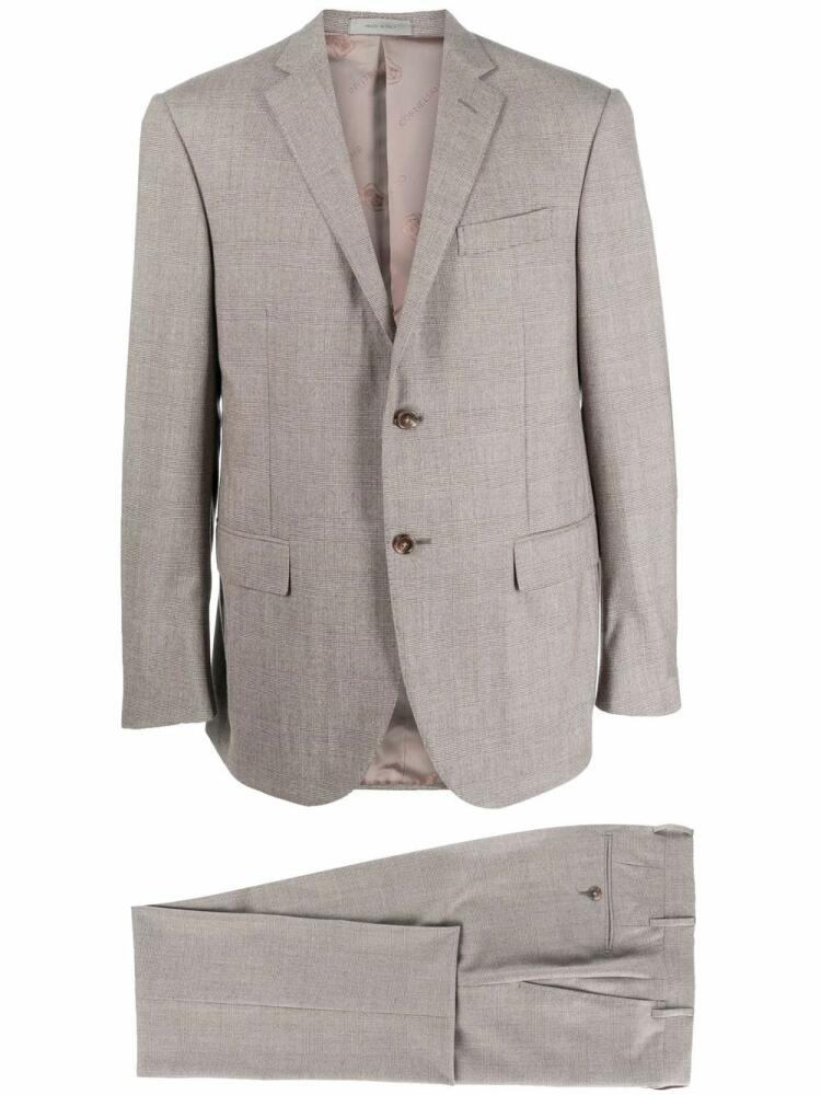 Corneliani single-breasted tailored suit - Neutrals Cover