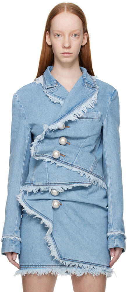 KIMHĒKIM Blue Venus Denim Jacket Cover