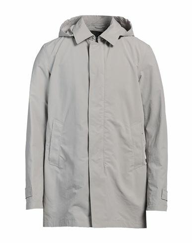 Herno Man Overcoat & Trench Coat Light grey Polyester Cover