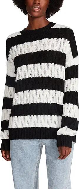 Steve Madden Karli Sweater (Black) Women's Sweater Cover