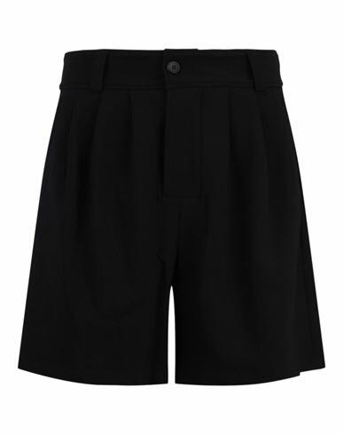 Opening Ceremony Tailored Pleated Shorts Man Shorts & Bermuda Shorts Black Polyester, Elastane Cover