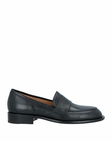 Pomme D'or Woman Loafers Black Soft Leather Cover