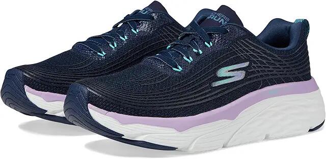 SKECHERS Max Cushion - 17693 (Navy/Lavender) Women's Shoes Cover