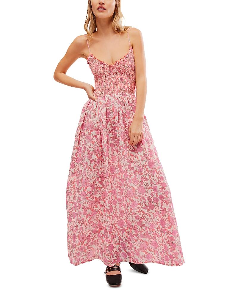 Free People Sweet Nothings Cotton Midi Dress Cover