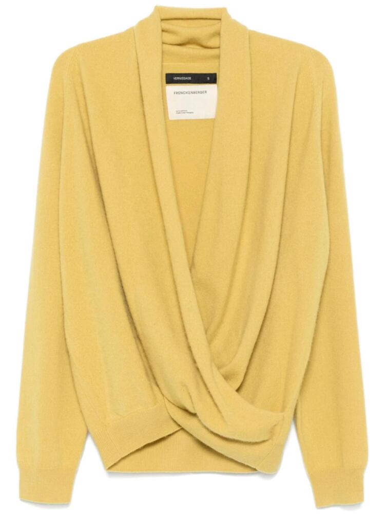 Frenckenberger Cross sweater - Yellow Cover