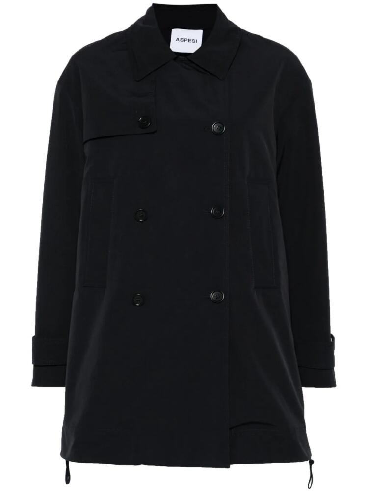 ASPESI Scarlett trench coat - Blue Cover