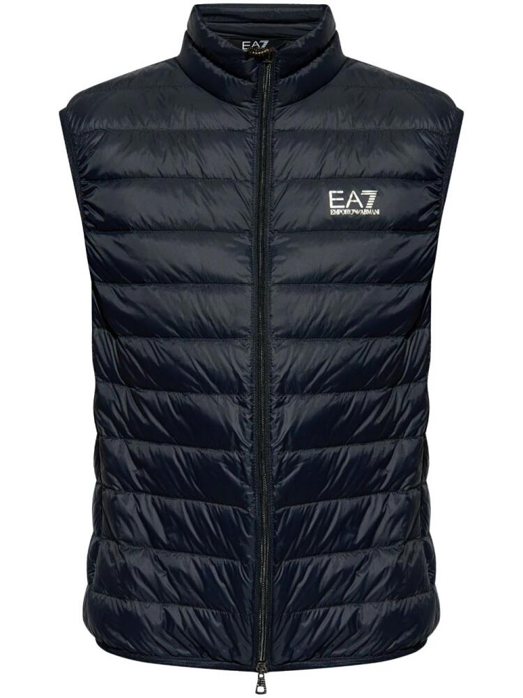 Ea7 Emporio Armani EA7 sleeveless vest - Blue Cover