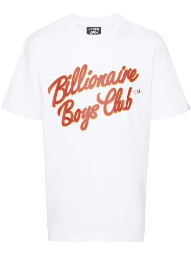 Billionaire Boys Club logo-print cotton T-shirt - White Cover