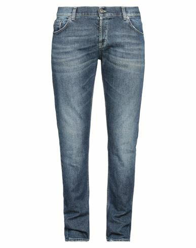 Dondup Man Jeans Blue Cotton, Elastane Cover