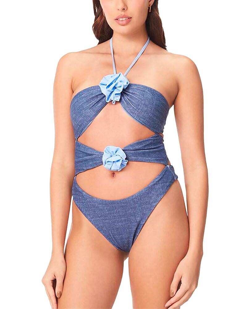 Capittana Dark Denim Swimsuit Cover