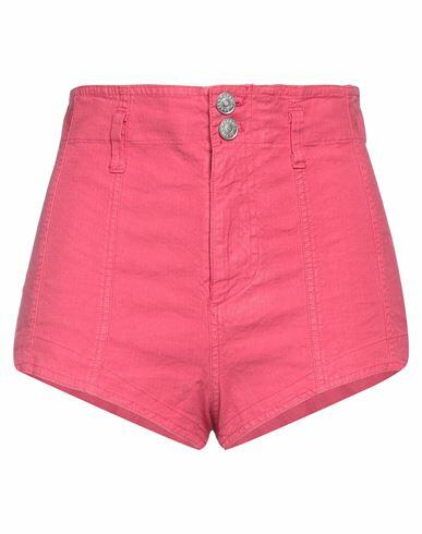 Isabel Marant Woman Shorts & Bermuda Shorts Garnet Linen, Cotton, Elastane Cover