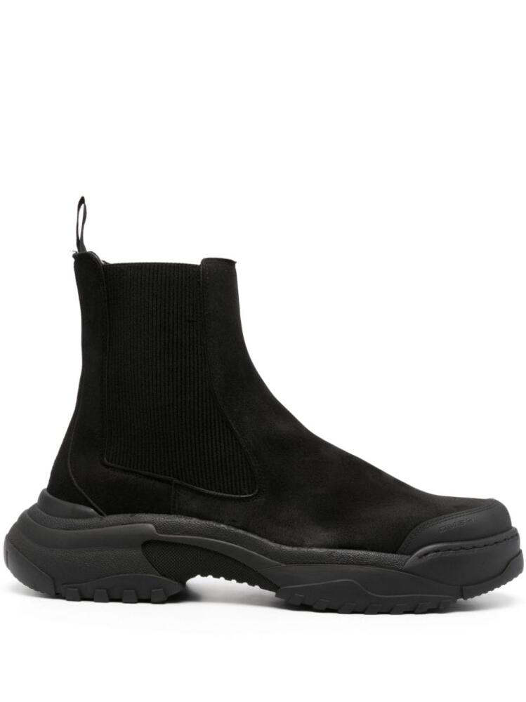 GmbH faux-suede chelsea boots - Black Cover