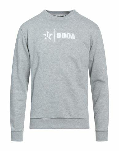 Dooa Man Sweatshirt Grey Cotton Cover