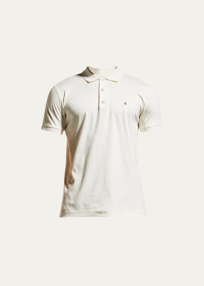 Rag & Bone Men's Interlock Knit Polo Shirt Cover