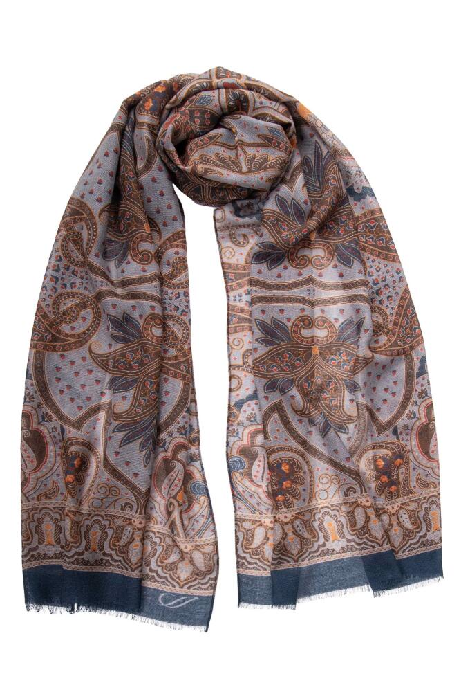 Elizabetta Uffizi - Wool Scarf in Tuscan Blue Cover