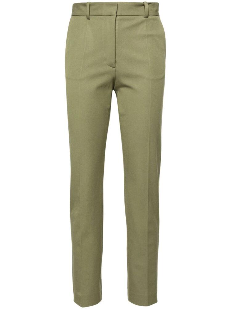 JOSEPH Coleman cropped trousers - Green Cover