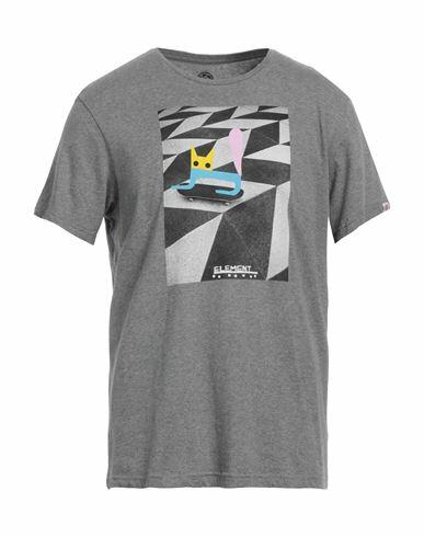 Element Man T-shirt Grey Cotton Cover