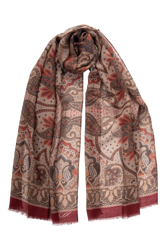 Elizabetta Uffizi - Wool Scarf in Travertine Beige Cover