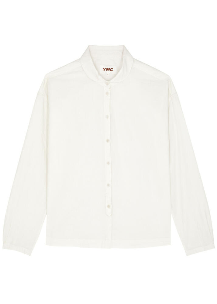 Ymc Marianne Cotton Shirt - White Cover