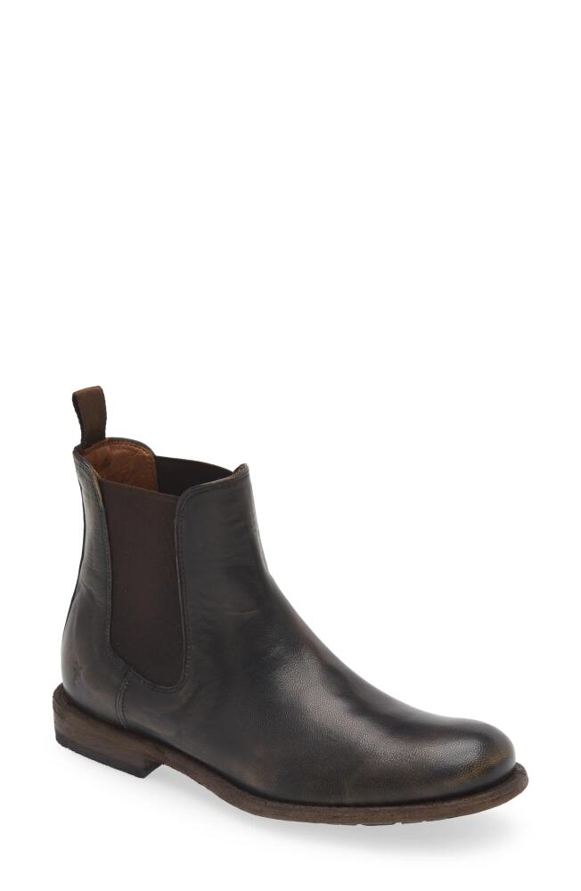 Frye Tyler Chelsea Boot in Dark Brown Cover