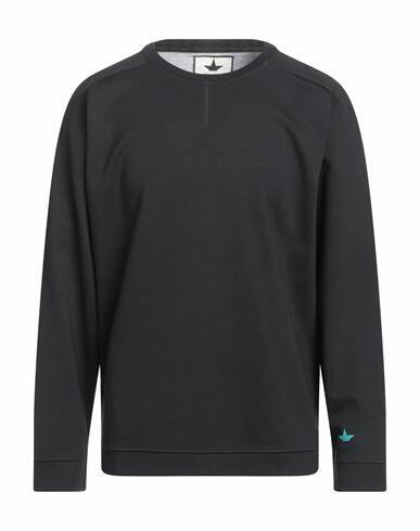 Macchia J Man Sweatshirt Black Cotton, Elastane Cover