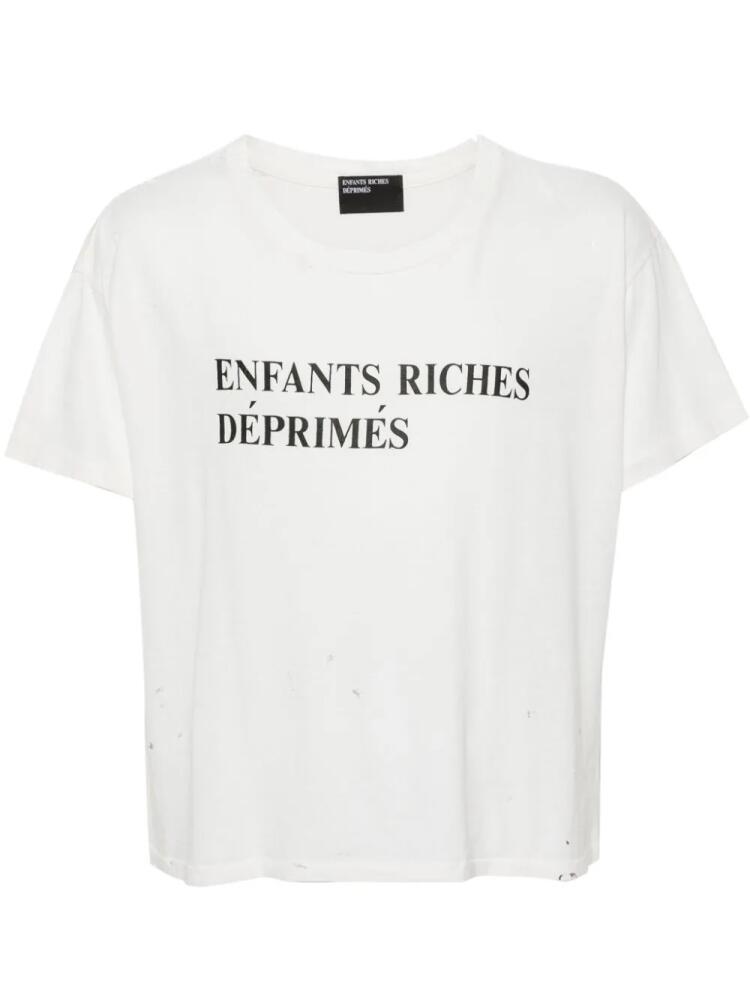 Enfants Riches Déprimés Classic cotton T-shirt - White Cover